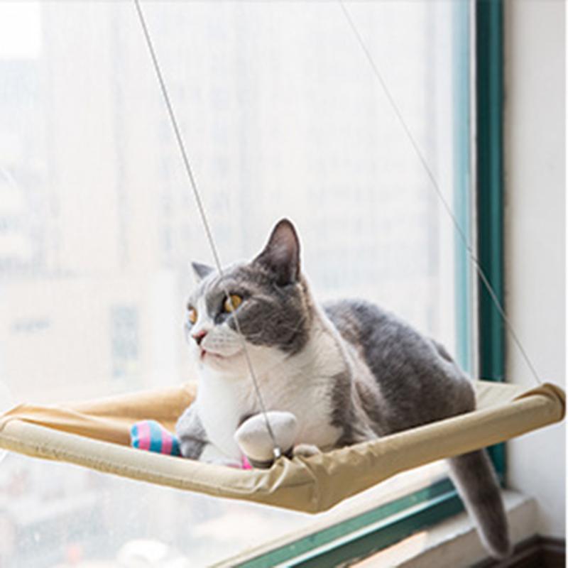 

Soft Hammock Cat Window Bed Large Cushion Cats Pet Bed Hanging Radiator Kedi Hamak Hamacas Gato Washable Portable Mat 50MW45