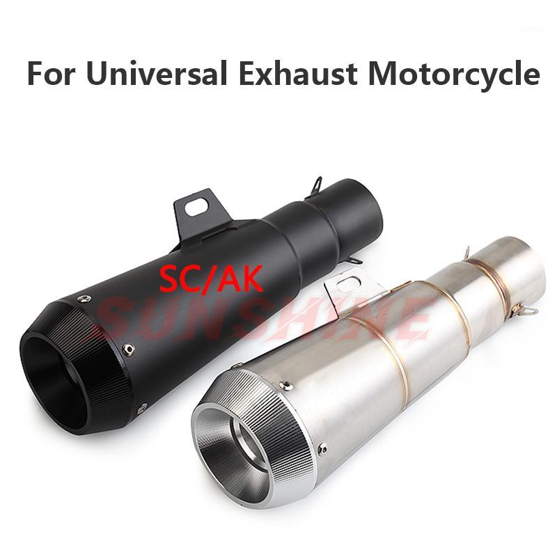 

Universal Motorcycle Escape silencieux moto Exhaust Pitbike ATV Dirt Pit Bike Modified For Duck 390 MT07 xmax 300 pcx 125 Z4001