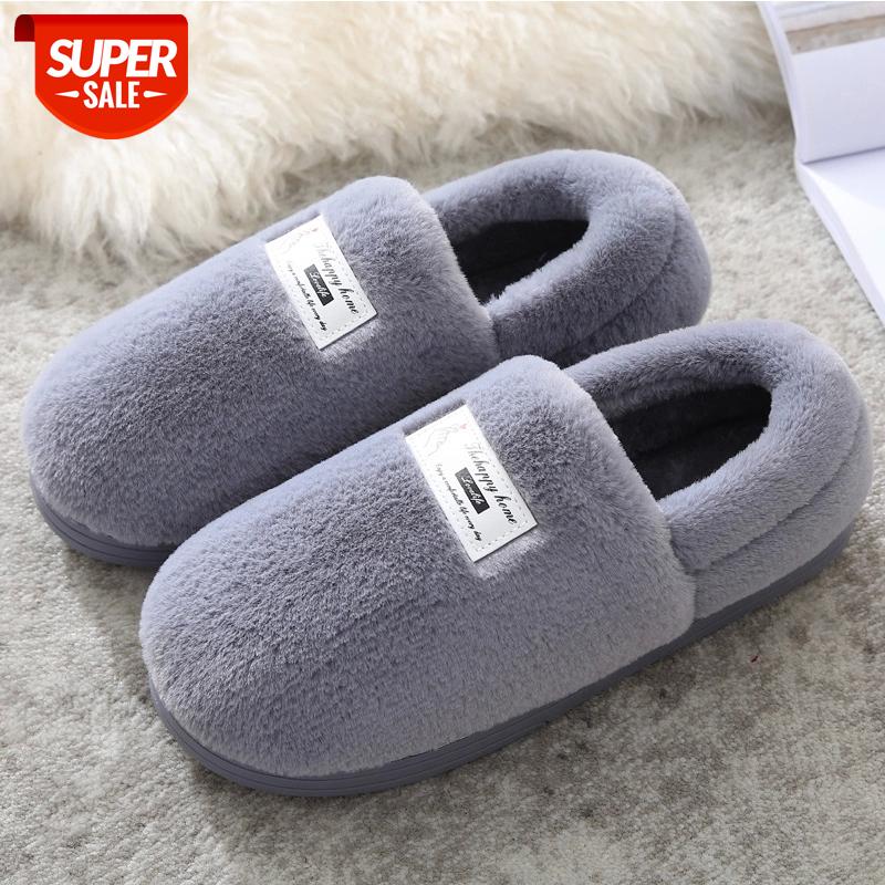 

Fur Slippers Women Solid Short Plush Winter Woman Slippers Non Slip Rubber Soft Indoor Cozy Casual Shoes Woman #Uc2x, Cyan-blue