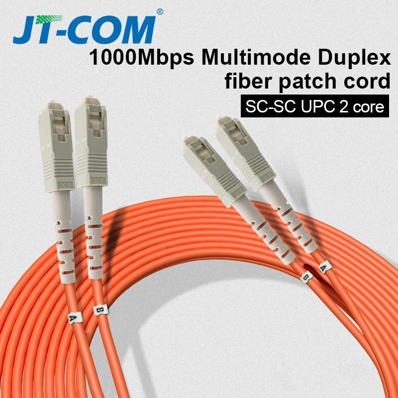 

1Gb OM2 SC-SC Fiber Cable Multimode Duplex SC 2.0mm 3.0mm Fiber Optic Patch Cord Patch Cable 3m 5m 10m 20m 30m 50m1