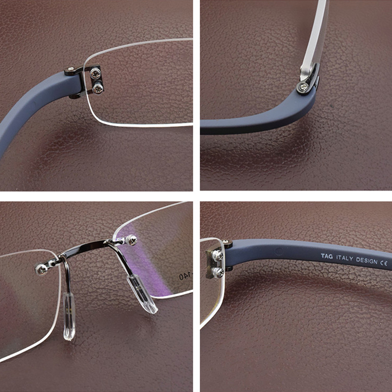 

Frameless glasses frame men TAG Brand eye s Myopia computer optical Ultralight movet spectacles 2202252909788