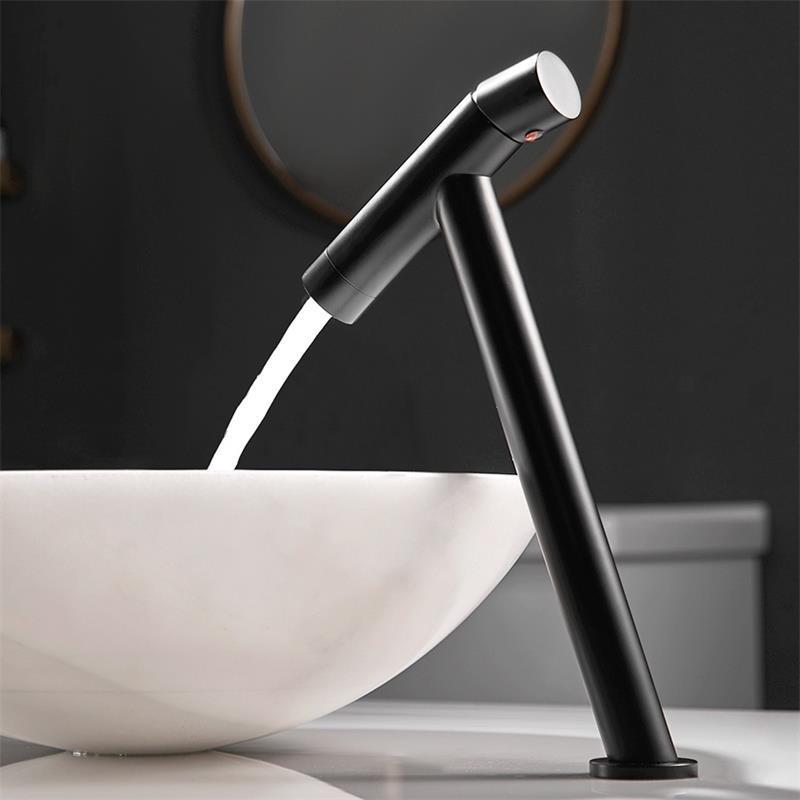 

All Copper Bathroom Basin Faucet Hot And Cold Water Single Handle Basin Faucet Bathroom Sink Counter Torneira