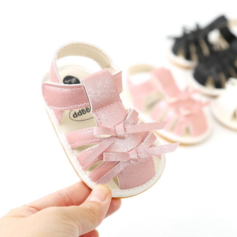 

Fashion Baby Girls PU Leather Bow-knot Breathable Anti-Slip Summer Shoes Sandals Toddler Soft Soled Babe Girl Shoe A0051