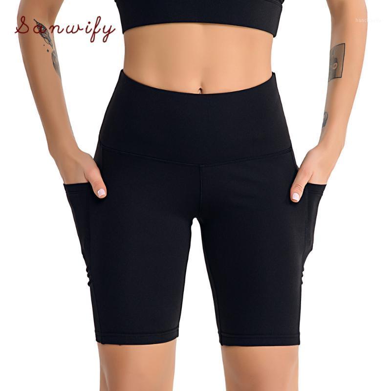 

Zhangyunuo High Waisted Push Up Short Leggings Women Slim Workout Shorts Shorts Yoga Activewear For Women Sports Fitness1, Black