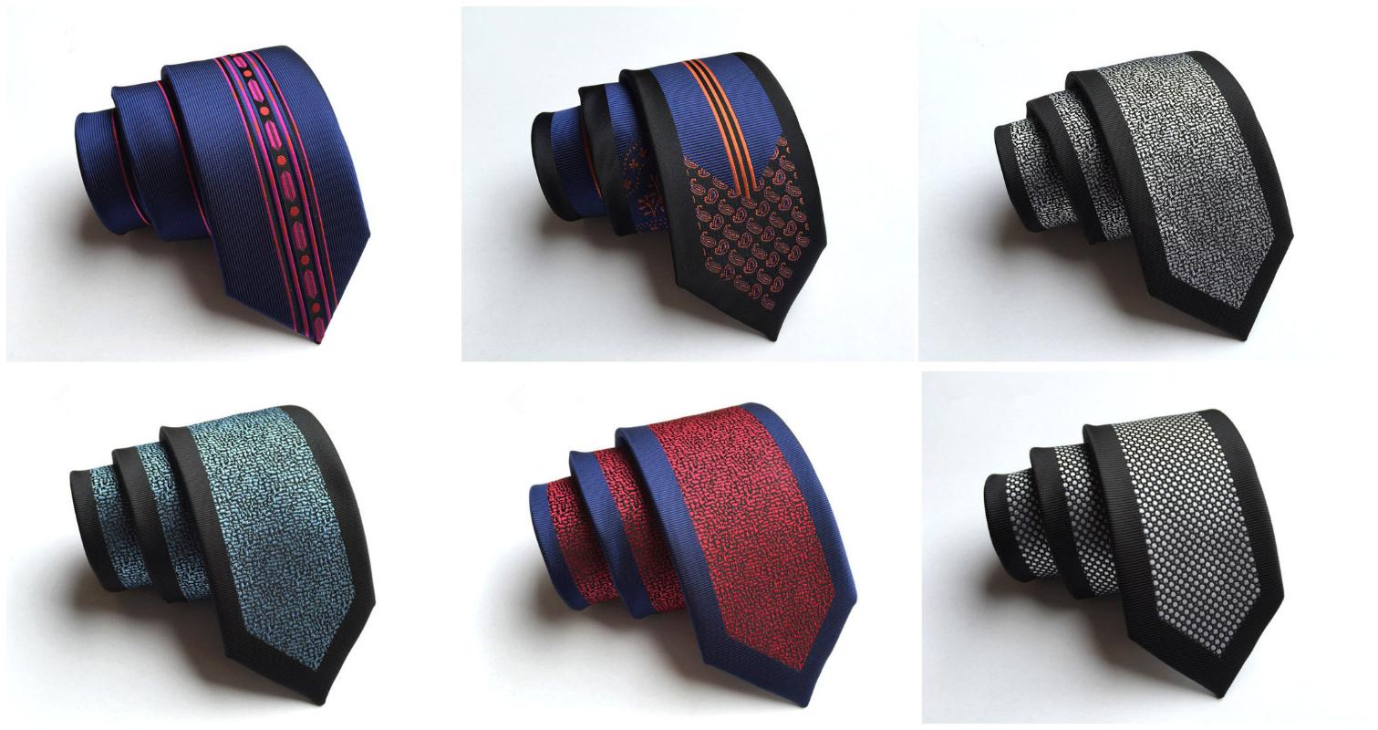 

Explosion Models High Quality Polyester Jacquard 6cm Narrow Positioning Tie 2020 Unique Design Business Men's Fashion Tie