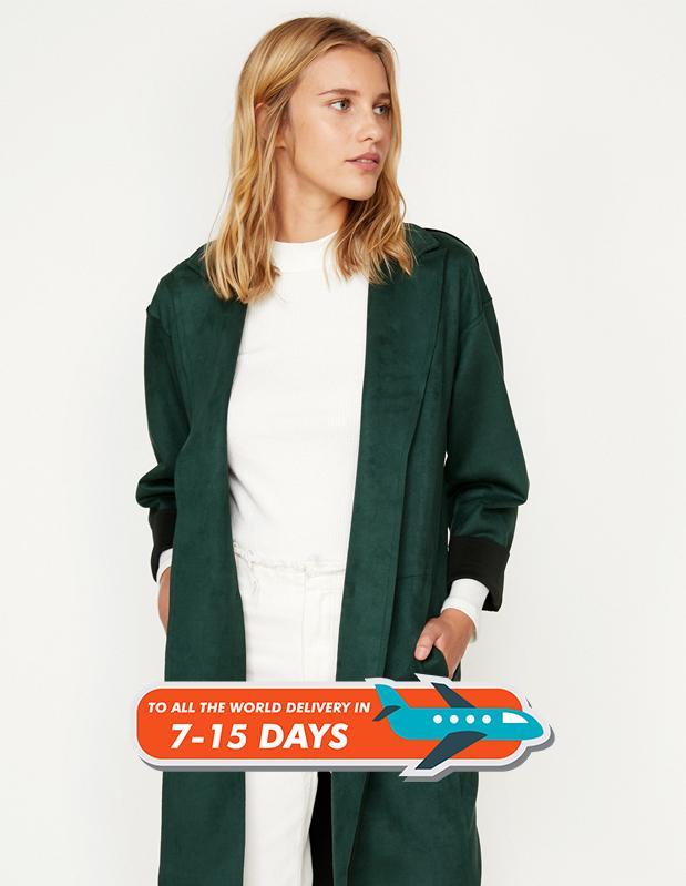 

Autumn Winter casual fashion double breasted plaid trench classic elegant long trench coat collar with belt Chic sashes epaulet women's, As pic