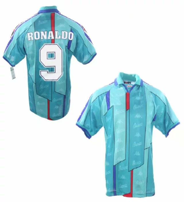 

Thai 96 97 Ronaldo Retro soccer jersey GUARDIOLA football shirt 1996 1997 STOICHKOV jerseys Classic maillot de foot, Black;yellow