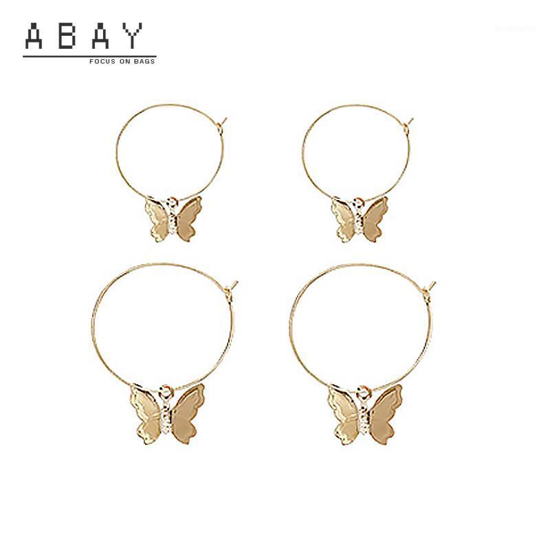 

Women Hot Sale Metal Butterfly Earrings 2020 New Simple Versatile Exaggerated Retro Temperament High Sense Earrings Women1