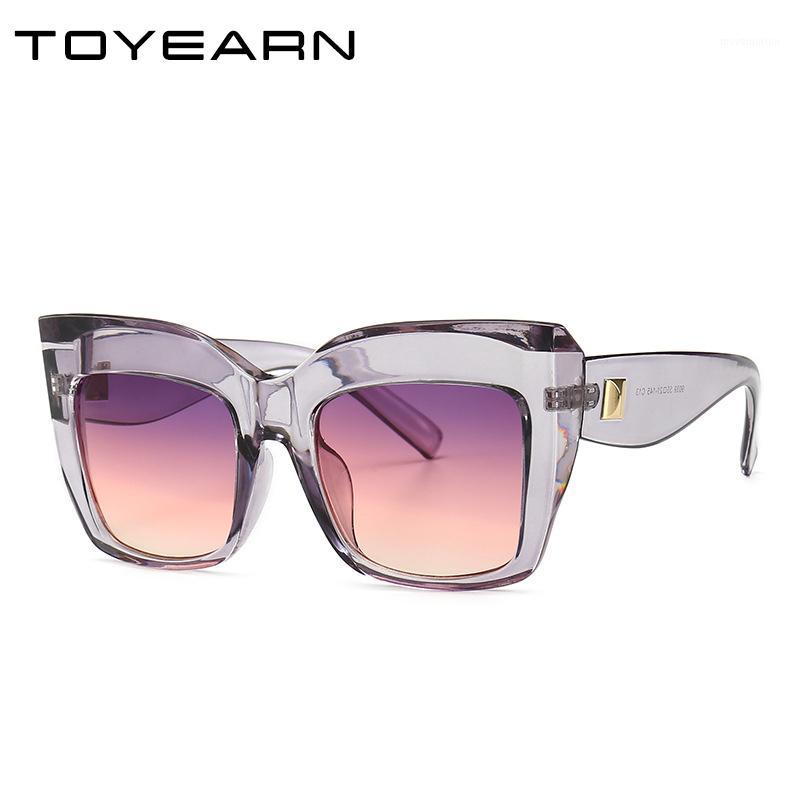 

2020 Design Ladies Oversized Cat Eye Sunglasses Women Vintage Sun Glasses for Female UV400 Eyewear1