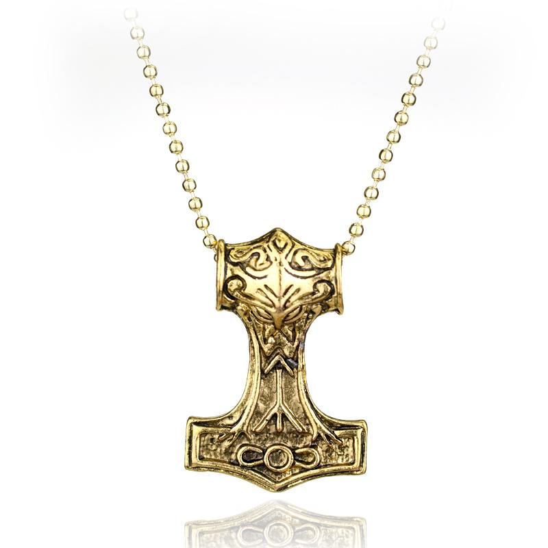 

Norse Viking Amulet Necklace Hip Hop Chain Colar For Men
