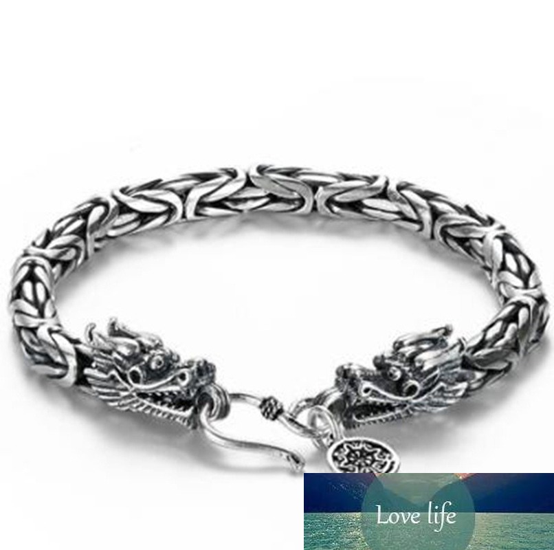 

High Quality Alloy Punk Dragon Bracelet for Men Vintage Heavy Bangles Bracelets Jewelry