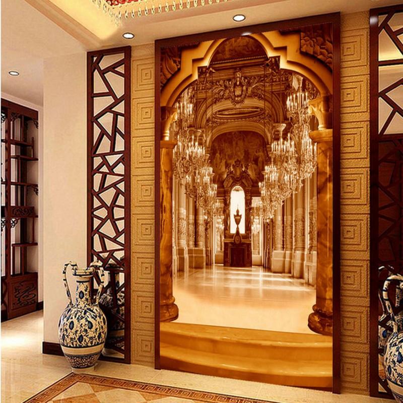 

Drop Shipping Custom Photo Wallpaper Dimensional Sense 3D Stereo Wallpaper Background Wall Custom Bedroom Living Room Mural, As pic