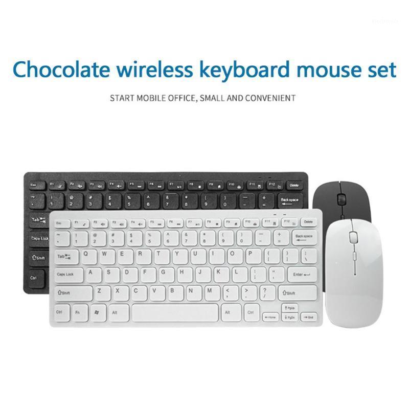 

SL-2.4G 78 keys Wireless Keyboard And Mouse Set Silent High-quality Office Accessories For Windows XP Vista Keyboards Mouses1