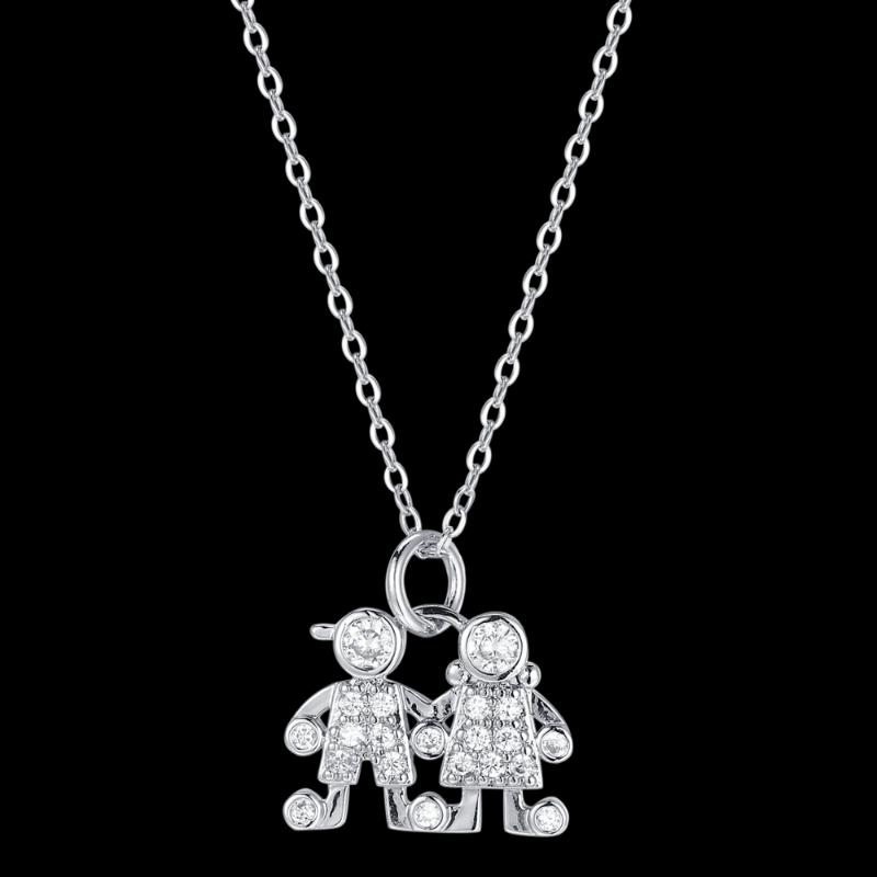 

Fahmi 2020 New Popular 100% 925 Sterling Silver Necklace4-1 High Quality Original Jewellery For Women Party Wedding Gift