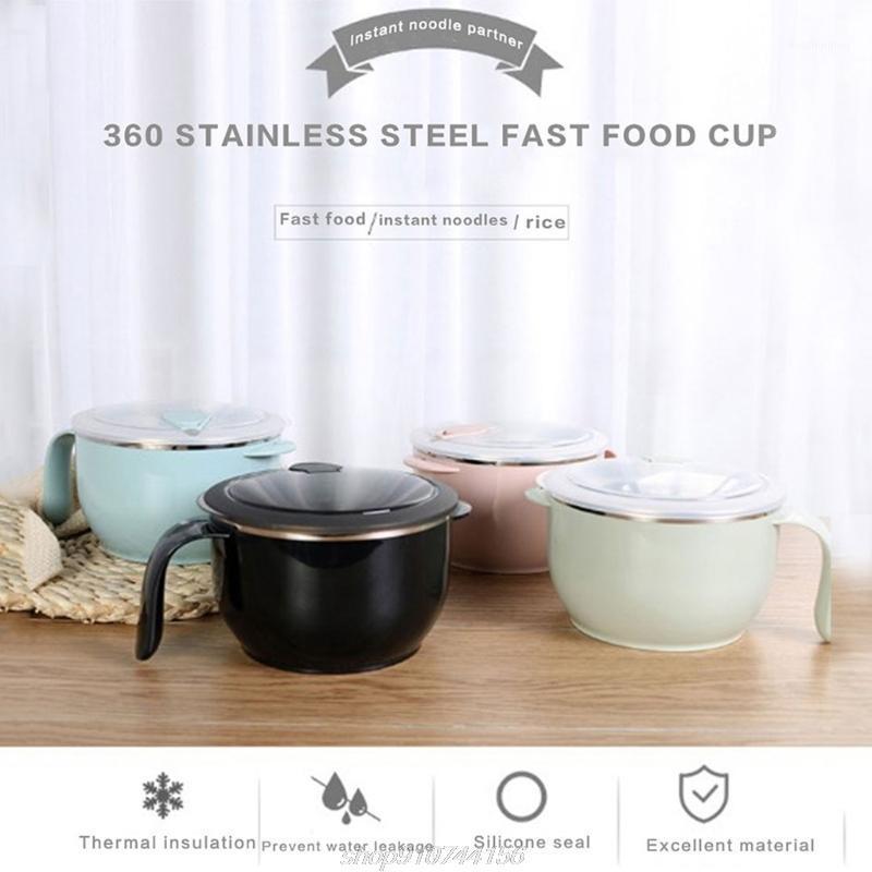 

304 Stainless Steel Portable Lunch Box With Sealing Lid Single Handle, For Office Worker D22 20 Dropshipping1