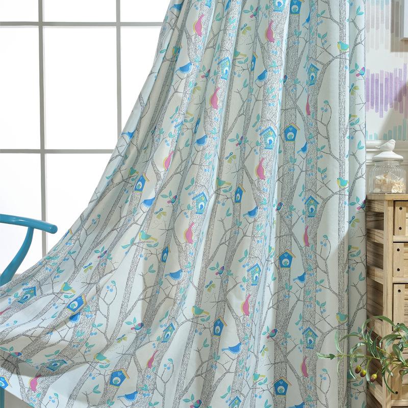 

Factory Direct Curtains for Living Room Bedroom Cloth Modern Simple Polyester Cotton Printing Curtain Fabric