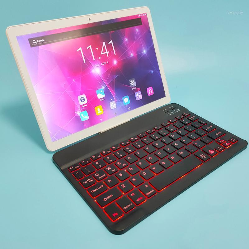 

Cheap New 4G phonn tablet 10.1 inch support bluetooth keyboard GPS android tablet with glass body 4GB RAM Octa core for gaming1, Black