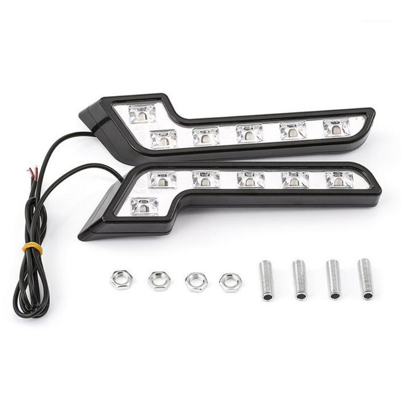 

Emergency Lights White Fog 12V Driving Light Lamp Car Accessory Parts Organic Plastics 100 LM
