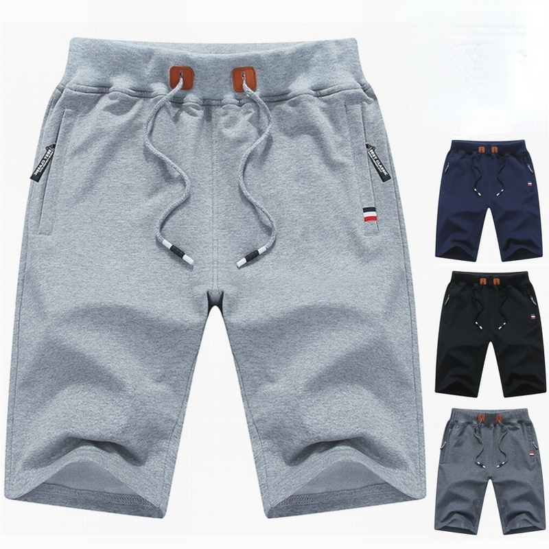 

Summer Pure Cotton Men's Casual Pants Fashion Trend Sports Shorts(The Logistics Price Pls Contact Us), White;black