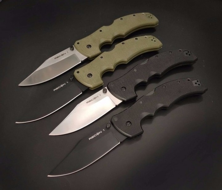 

COLD STEEL RECON 1 G10 pocket Folding Camping Survival Knife Xmas knife gift knives a2130