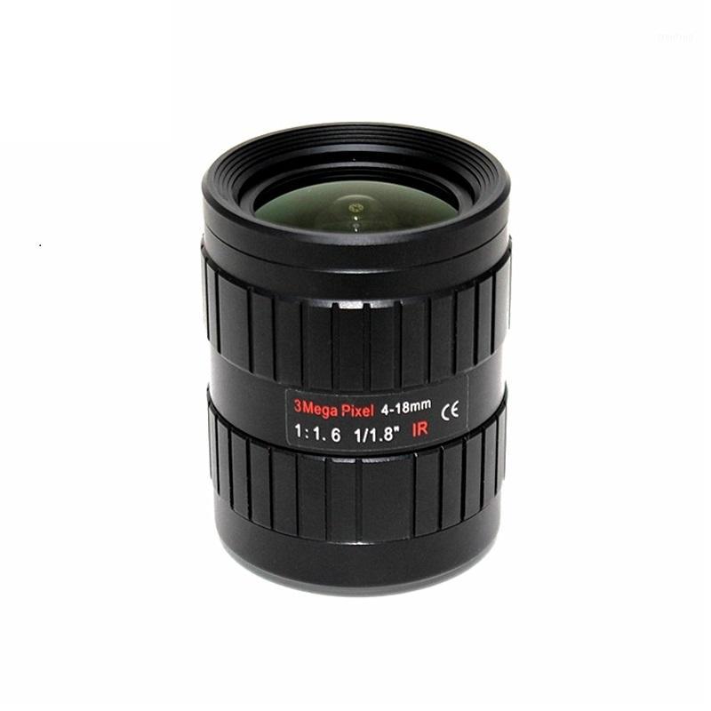 

Machine vision 4-18mm industrial lens 1/1.8 inch HD F1.6 zoom low distortion C-port CCTV lens1