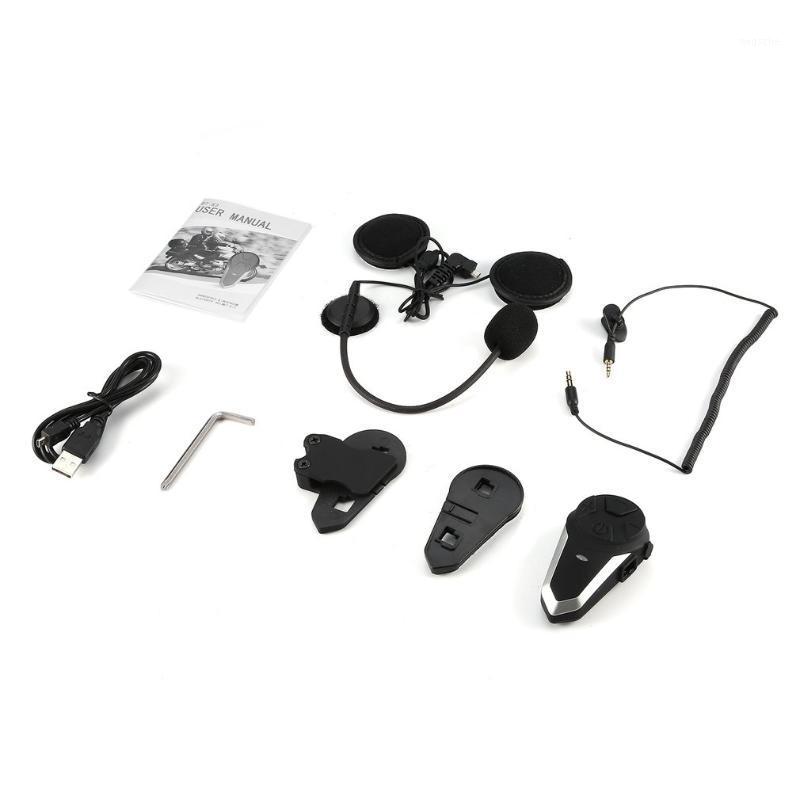 

BT-S3 1000M Motorcycle BT Interphone Motorbike Helmet Wireless Intercom FM Headset Portable Mini Interphone1