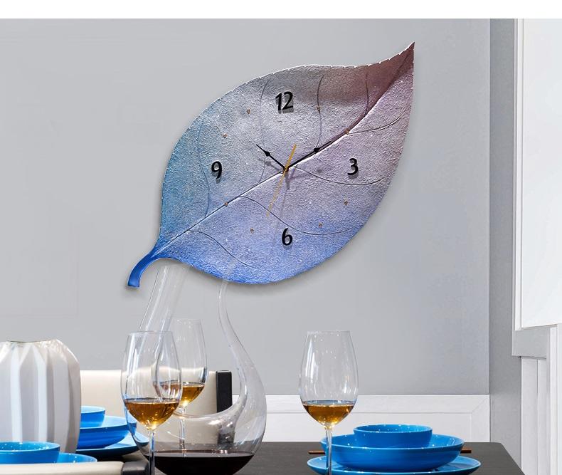 

Nordic Living Room Home Modern Minimalist Clock Personality Creative Living Room Fashion Silent Clock Decoration Wall