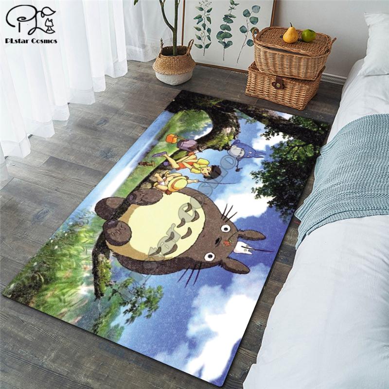 

Totoro Kawaii carpet kids room soccer rug field parlor bedroom living room floor mats children large rugs home mat 01