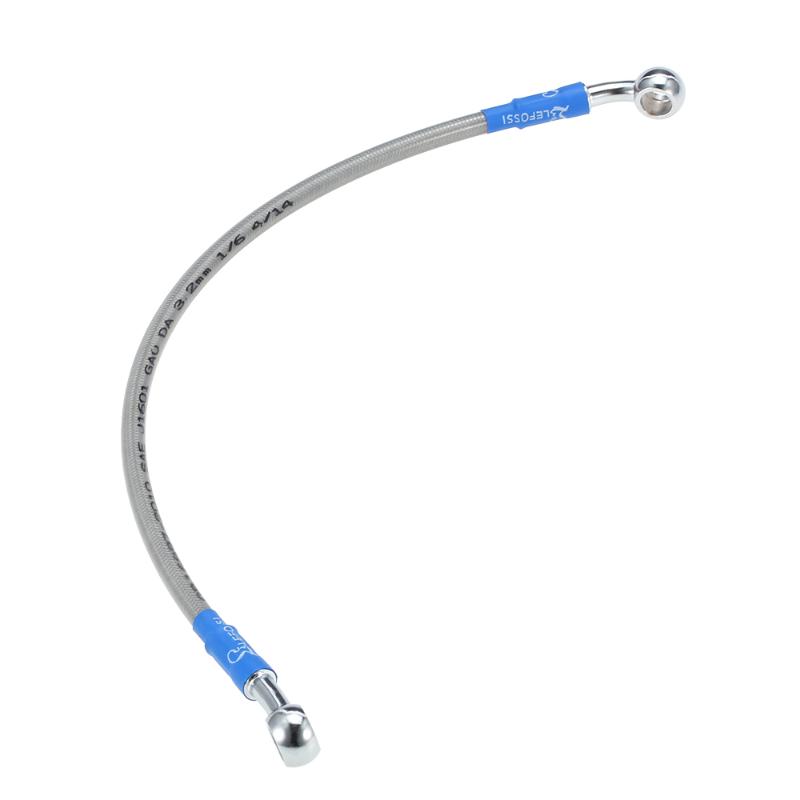 

70cm Motorcycle Brake Oil Hose Line Banjo Fitting Stainless Steel Braided