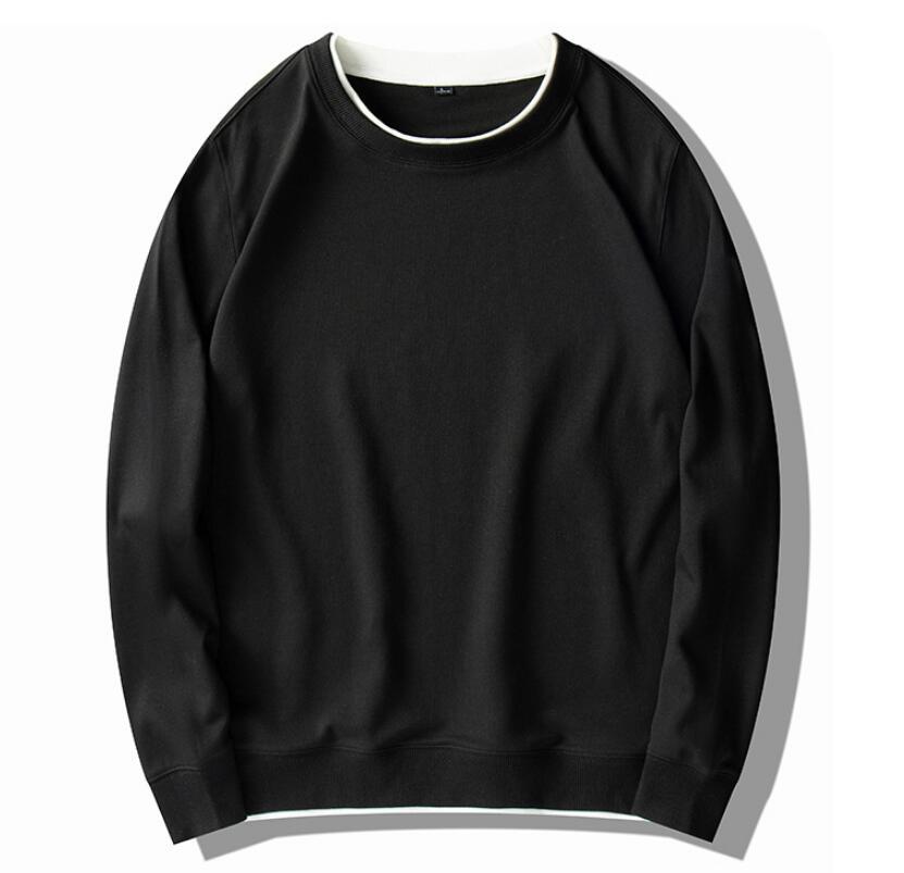 

2021 New Men Hoodie Autumn Streetwear Pullover Sweatshirts Winter Warm Fleece Hoodies Mens Male 0KTA, Black