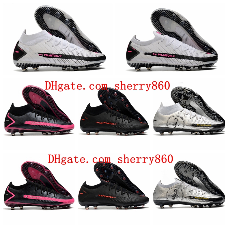 

2020 top quality mens soccer shoes Phantom GT Elite Dynamic Fit AG-PRO soccer cleats outdoor football boots sneakers scarpe da calcio new, As picture 3