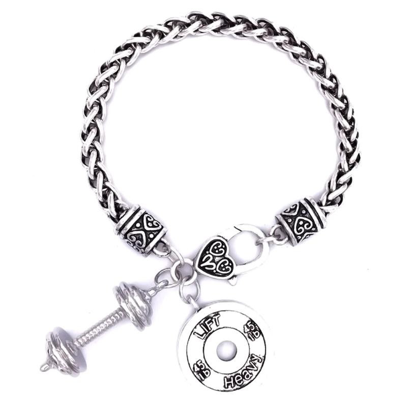 

Crossfit Inspire Fitness Sports Weight Lifting Barbells Kettlebells Lift Heavy Weight Plate Gym Bracelets & Bangles
