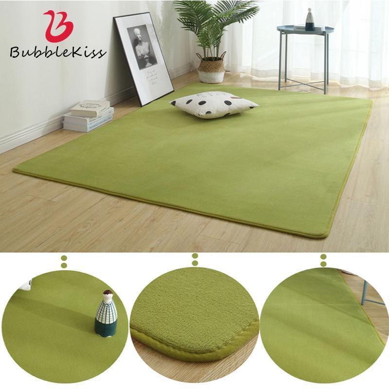 

Bubble Kiss Cute Girl Room Bedside Carpets Simple Pure Color Carpets For Living Room Soft Washable Home Decoration Area Carpet1