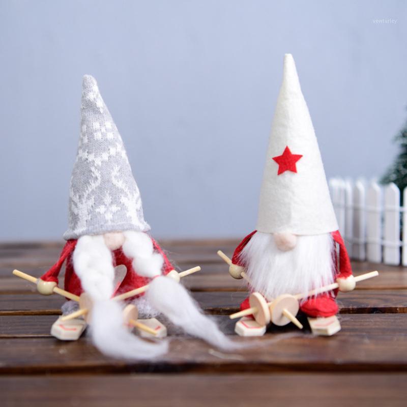 

Christmas Decoration Window Standing Faceless Doll Figurine Creative Gift New Year Decorations Merry Christmas Ornaments1