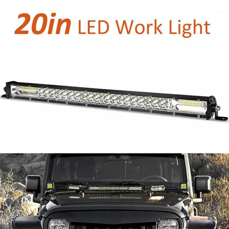 

Truck Light 13" 20" Ultra Slim LED Light Bar Dual Row Spot Flood Combo Fog offroad Car lighting for Truck1