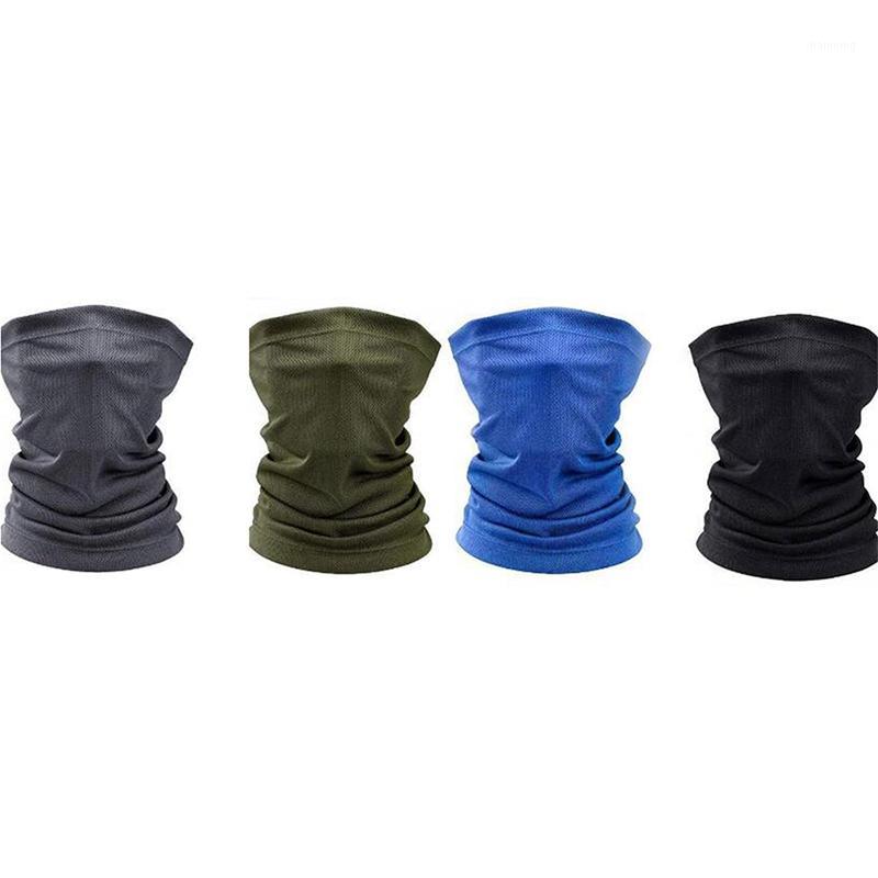 

2Pcs Cycling Sun UV Protection Neck Gaiter Scarf Reusable DustScarf Fishing Hiking for Men Women Army Green & Black1, Black