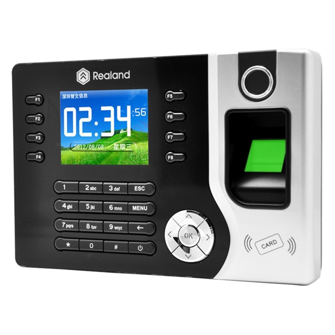 

Realand A-C071 24 inch Color TFT Screen Fingerprint RFID Time Attendance USB Communication Office Time Attendance Clock