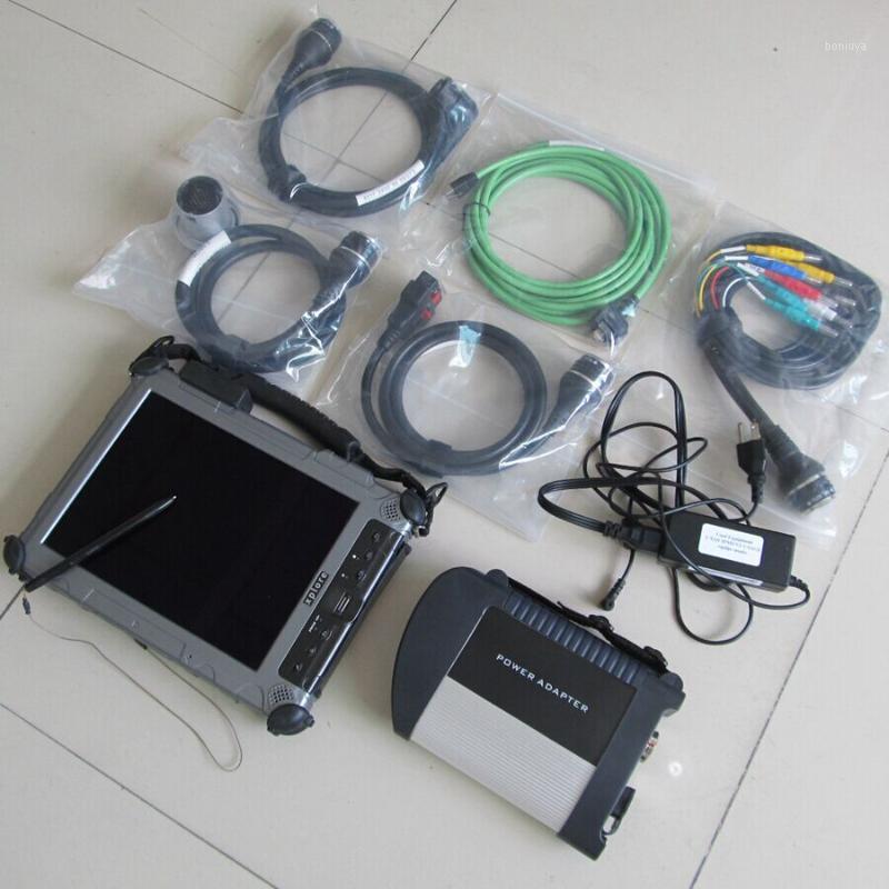 

New Wifi Auto Diagnostic MB Star C4 sd connect compact 4+Diagnosis computer Xplore IX104 c5 cpu Tablet+240gb Mini ssd V2020.121