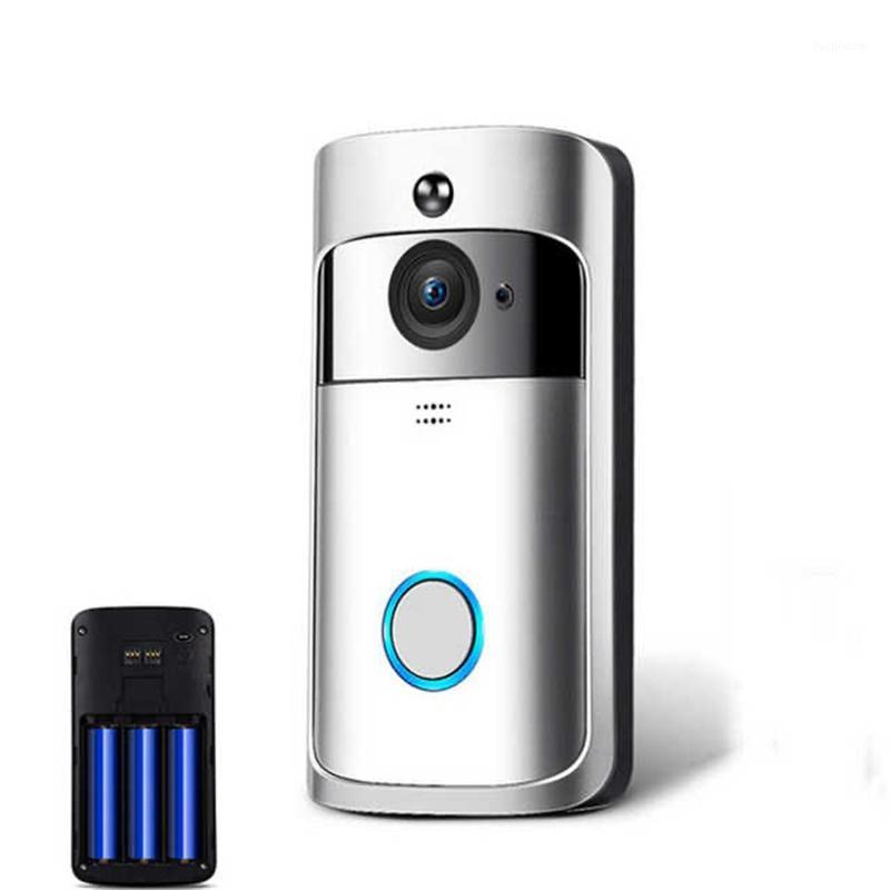

Free Shipping WiFi Ring Video HD 720P Video Motion Activated Alerts 2 Way Audio Smart IR Night Vision Wireless Doorbell1