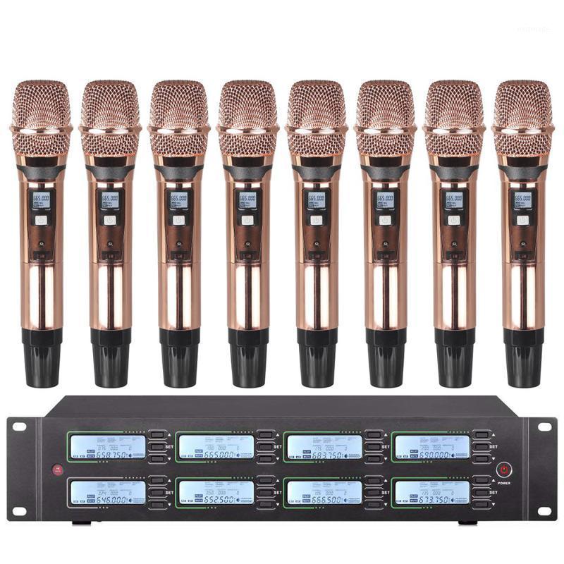 

Professional wireless microphone system Metal handheld microphone for wireless UHF for school outdoor church stage1