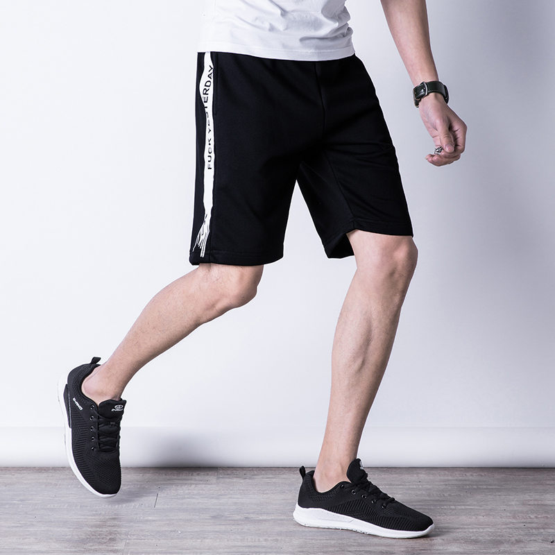 

2021 Summer New Arrival Breathable Boardshort Fashion of Short Men at Knee Surfing Shorts K21 FWQP, Black