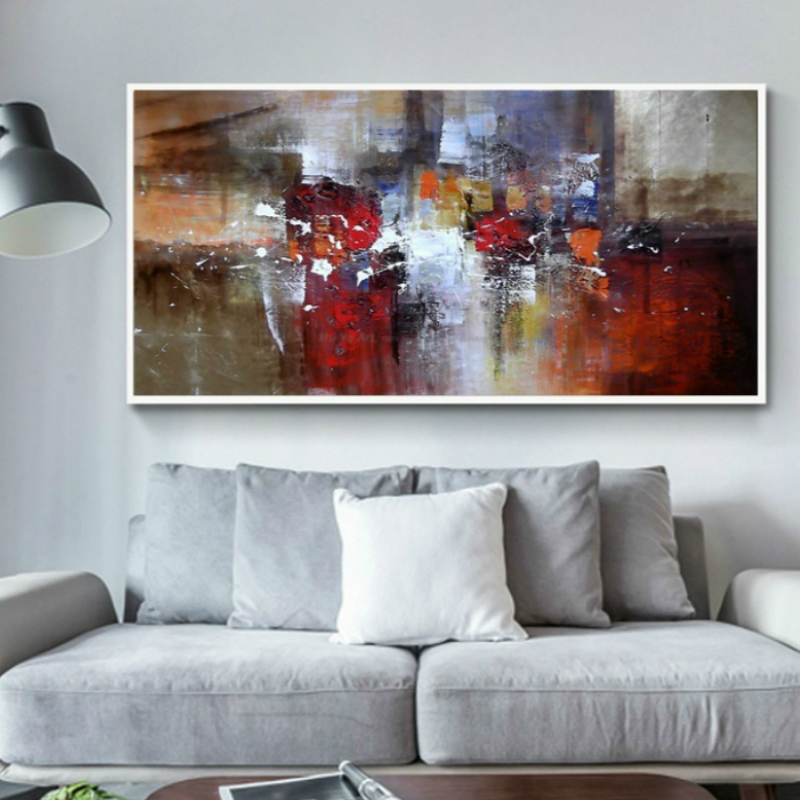 

Large Modern Abstract Wall Art Canvas Oil Painting Nordic Posters Prints Watercolor Wall Pictures for Living Room Home Decoration