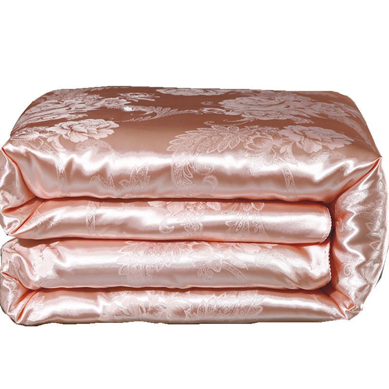 

Hot Sales Large Condition Blanket Adult Cover High Size Bed Quality Air Use Comforter Quilt Summer Home Silk Satin Jacquard, 05