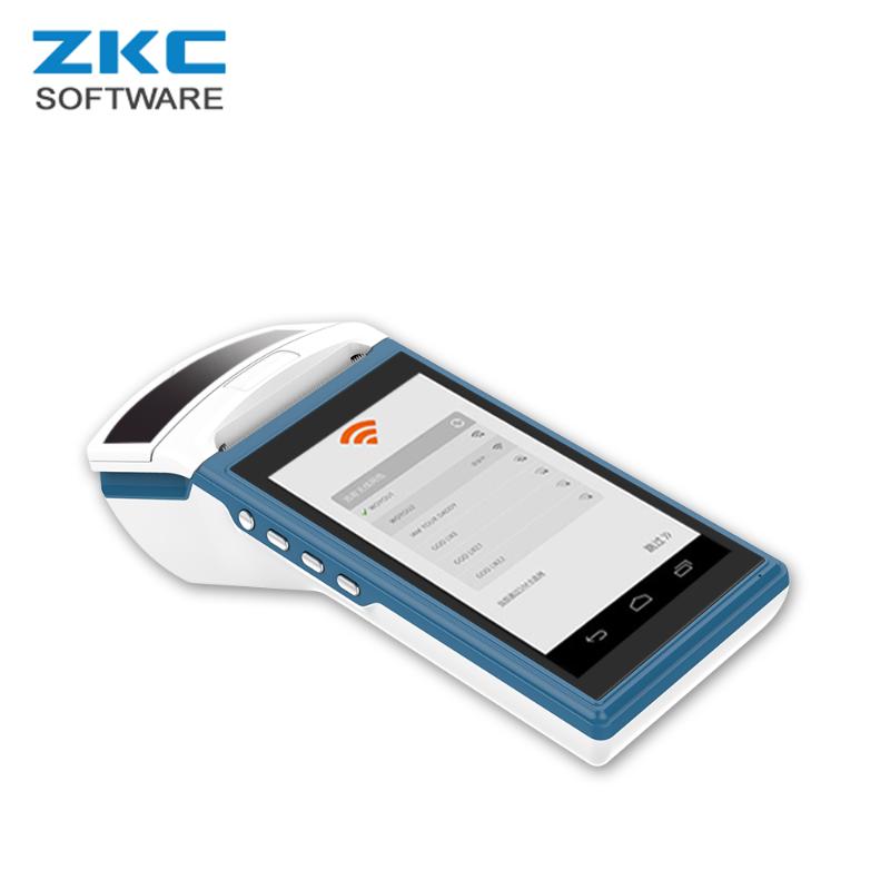 

ZKC5501 3G WiFi Bluetooth Android Handheld Computer all in one Smart Restaurant Fast Point of Sale Cash Register Systems