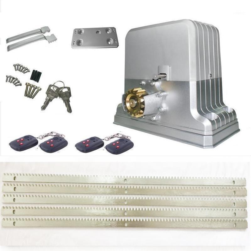 

Electrical Sliding Gate Opener Motor Engine 1800kg 3200lbs with 5M steel racks 1 photocell 1 lamp with 4 remote controllers1