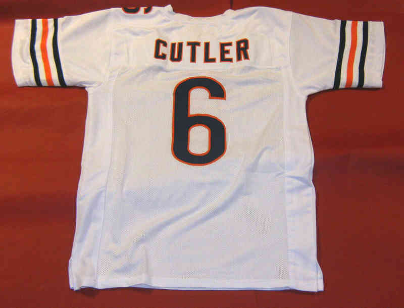 

Custom Football Jersey Men Youth Women Vintage JAY CUTLER CUSTOM W Rare High School Size -6XL or any name and number jerseys, White men s-5xl