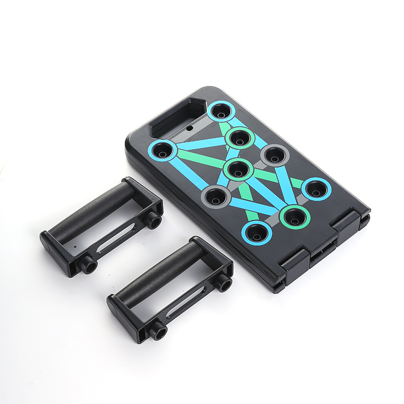 

Push-Up Board Bracket Fitness Equipment Home Chest Muscle Training Exercise Multi-functional Draw Rope Portable Folding Training Board