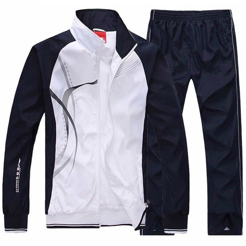 

2021 New Men's Clothes Spring Piece Jacket + Sweatpants OVCB, Yellow
