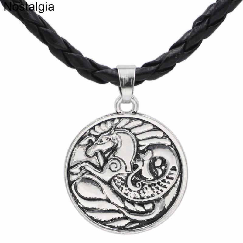 

Chains Nostalgia Animal Seahorse Amulet Necklaces Pendants Spiritual Wicca Tribal Gothic Jewelry