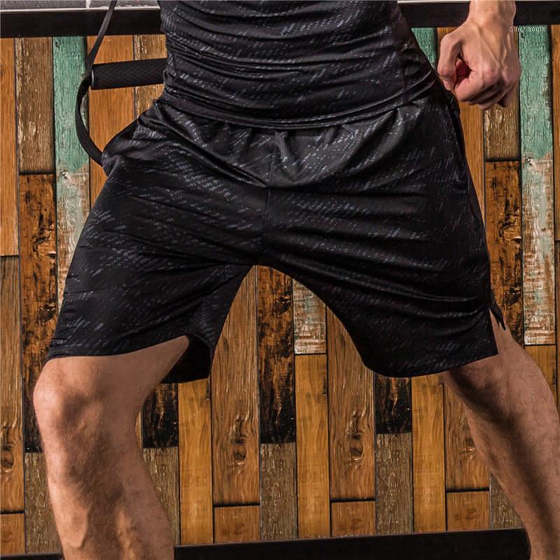 

FANNAI Summer Sport Shorts for Men Elastic Waist Quick Dry Running Shorts with Pocket Basketball Soccer Fitness Gym1, Black